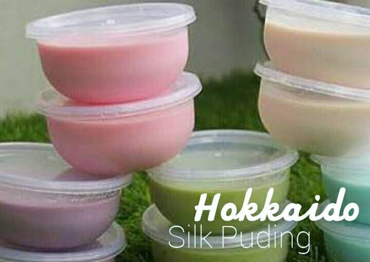 cara membuat Silk Puding (Hokkaido) a.k.a Puding Sutra