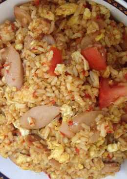 Nasi Goreng Sosis Ayam