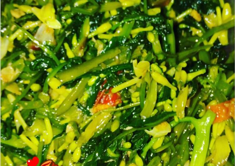  Resep Tumis Kangkung Bunga Pepaya  kreasi Dapur Manado 