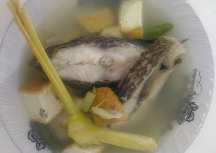 resep makanan Sup nila & tahu