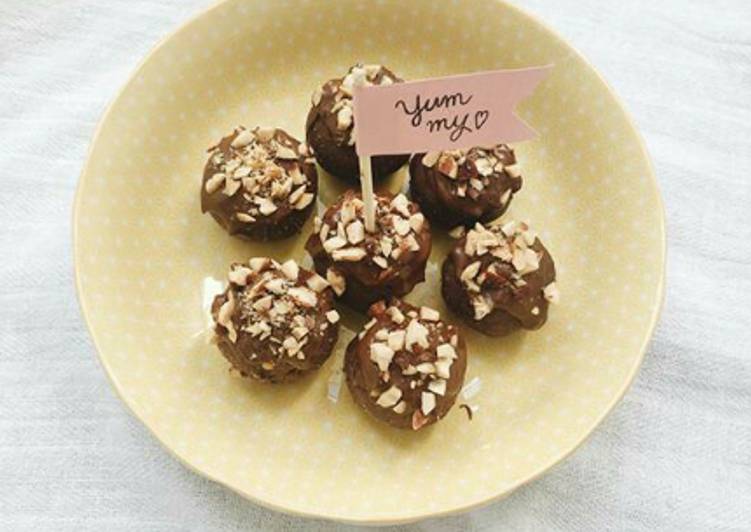 gambar untuk cara membuat Choco Balls