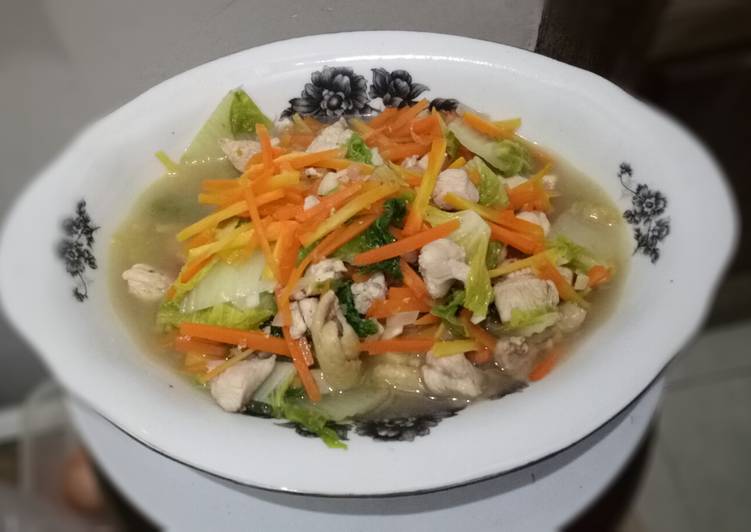 resep lengkap untuk Sayur Ayam