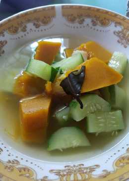 Sayur Labu Kuning dan Timun