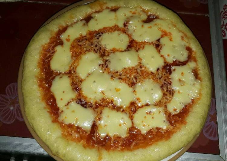 cara membuat Pizza super empuk??