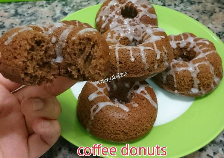 gambar untuk cara membuat Coffee Donuts