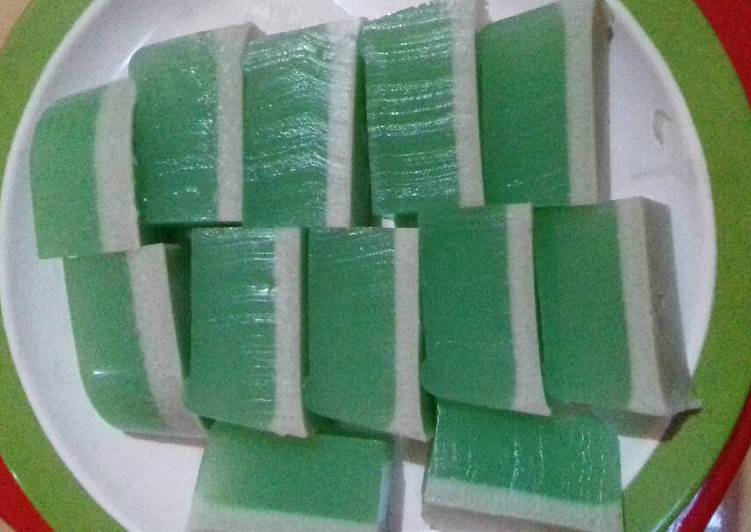 resep masakan Agar-agar Santan Simple