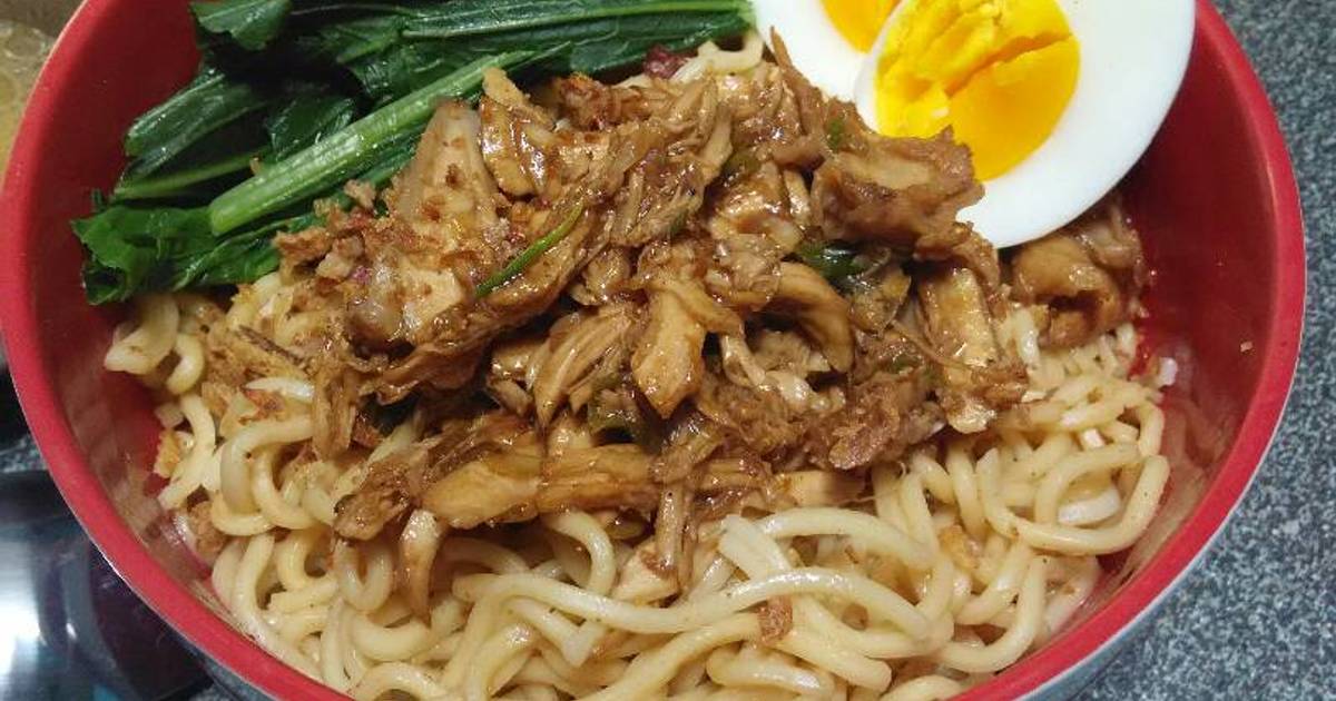 Resep Mie ayam ala Mama Rania