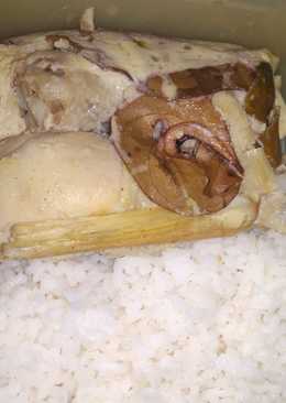 Pepes Ayam Bumbu Putih