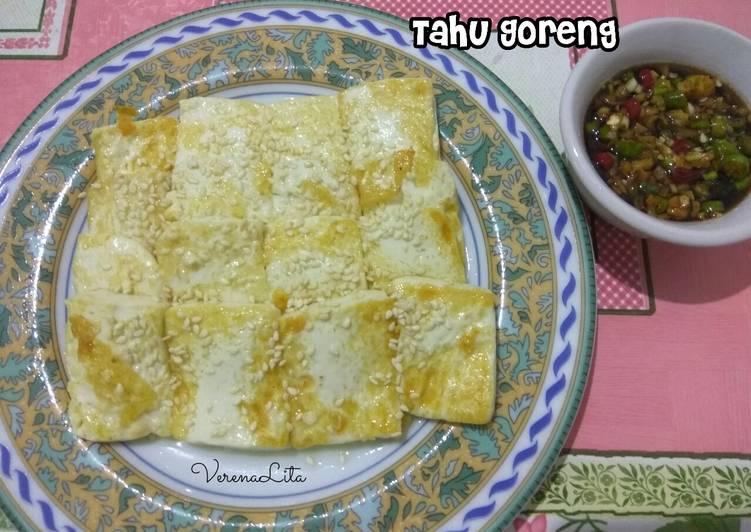 resep lengkap untuk Tahu Goreng (Dubu Gu ie)