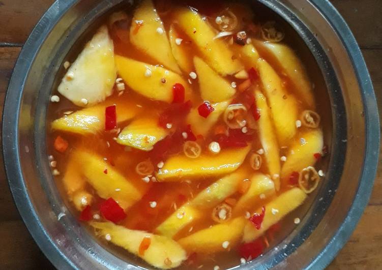 Resep Asinan Buah Mangga