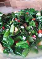 Sayur tumis caisim / sawi hijau simpel