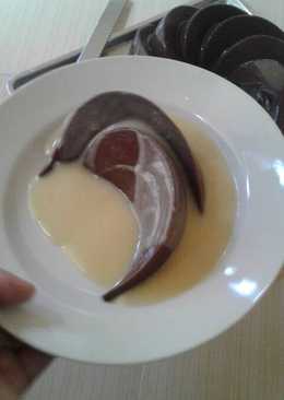 Puding coklat fla