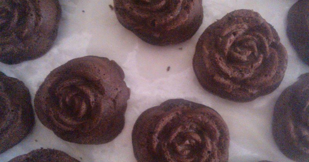 Resep Brownies kukus mawar Resep Brownies kukus mawar