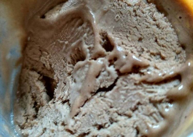Resep Ice cream chocolate