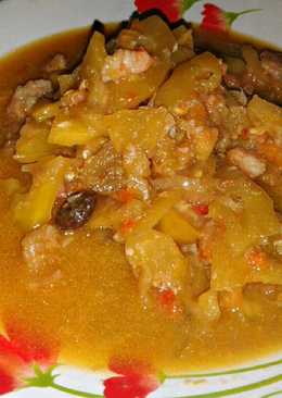 Terong asam tumis pedas