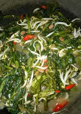 Tumis tauge kangkung