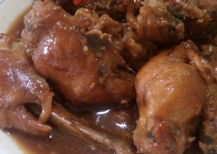 resep masakan Ayam goreng kecap mentega saus teriyaki