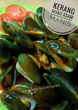 Kerang hijau asam manis