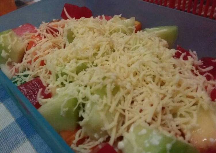 gambar untuk cara membuat Salad buah