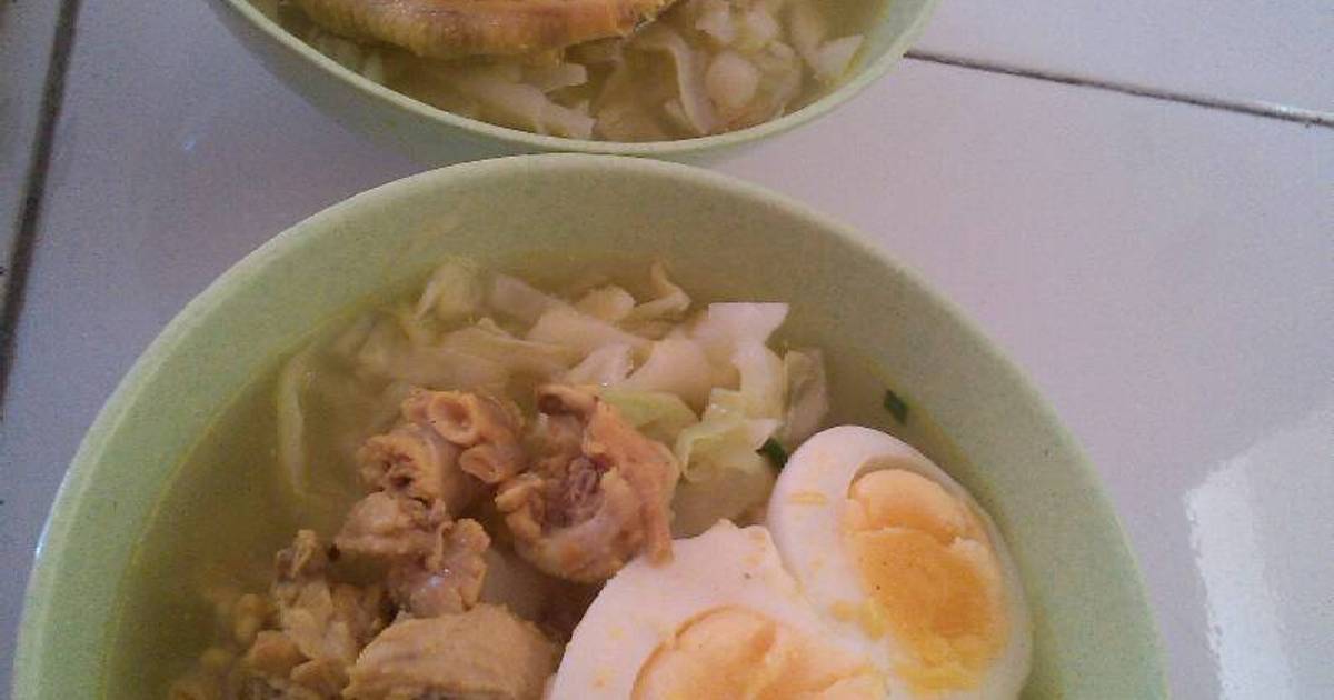 Resep Soto ayam ala Ismi Febriyanti