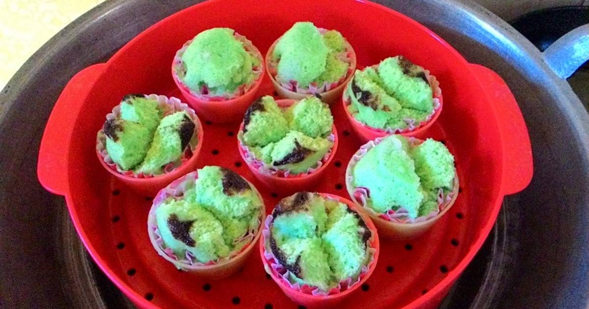 Resep Bolu Kukus Tepung Beras Pandan