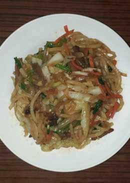 Udon Goreng Daging Sapi Asap