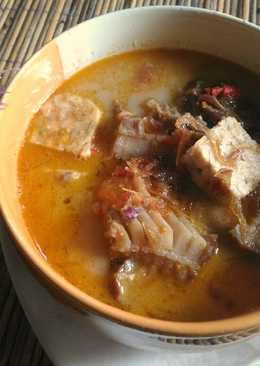 Mangut ikan asap & tempe