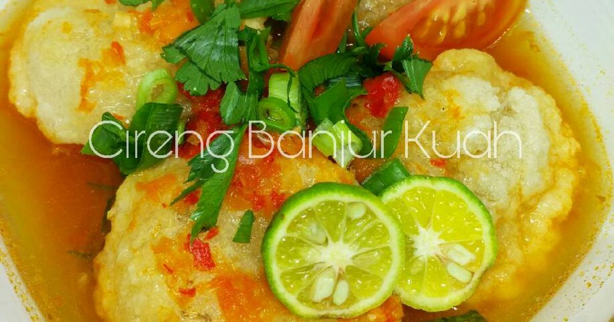 Resep Cireng Banjur Kuah by Vici Lucianti (MbuCie)