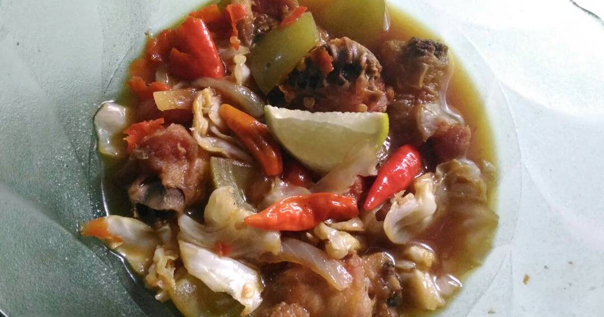 Resep Tongseng Ayam Kuah Bening ala Yulia