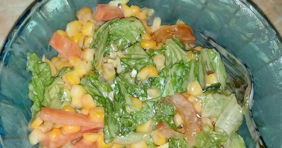  Resep  Salad  sayur sederhana  oleh May Cookpad