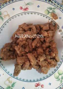 Orek tempe