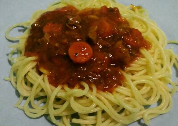 Resep Spaghetti Bolognese La Fonte Dari Dien Divita Siswanti