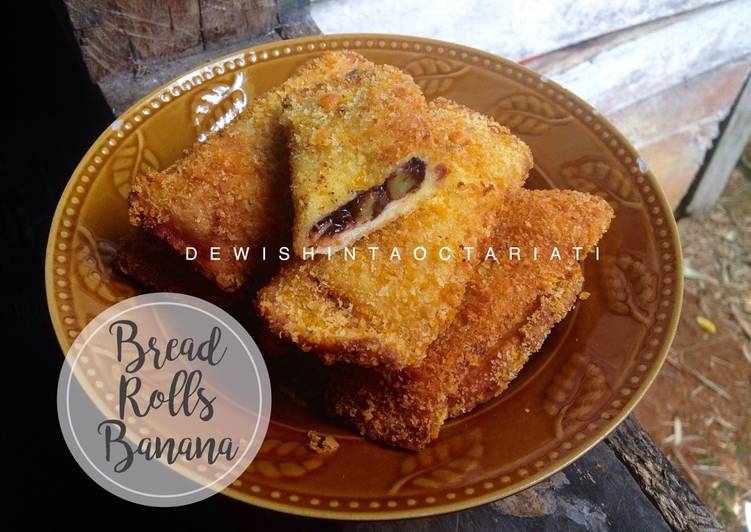 Resep Bread Rolls Banana ?? (Roti Tawar Isi Pisang, Ceres, Keju) By
Dewi Shinta