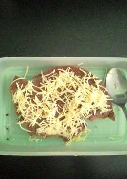 Brownies Milo-Keju(tanpa mixer dan oven)