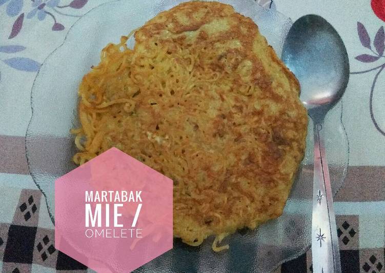 cara membuat Martabak Mie / Omelete