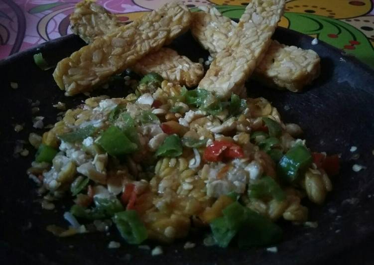 Tempe penyet simple