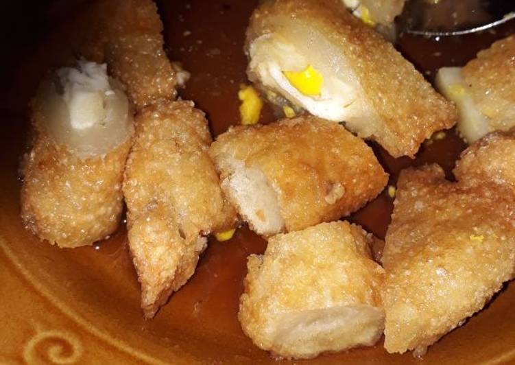 gambar untuk resep Pempek homemade tanpa ikan