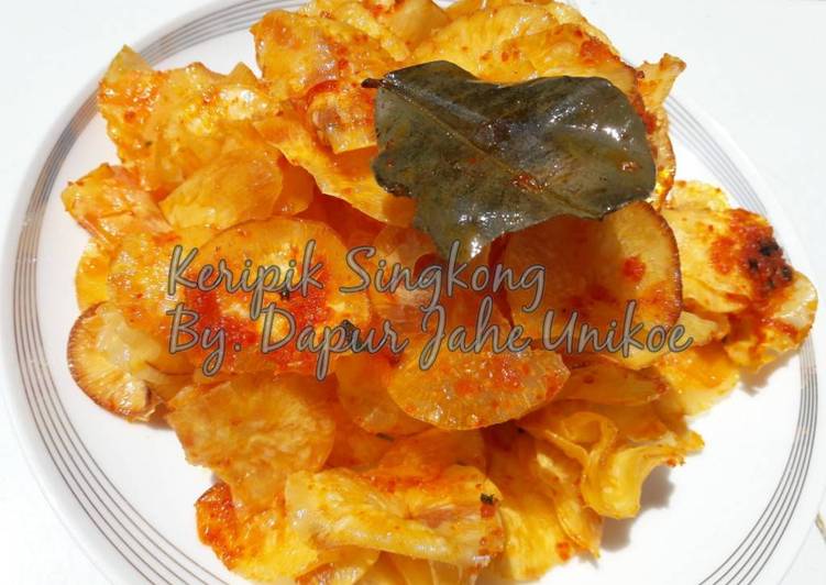 resep Keripik Singkong Pedas Manis