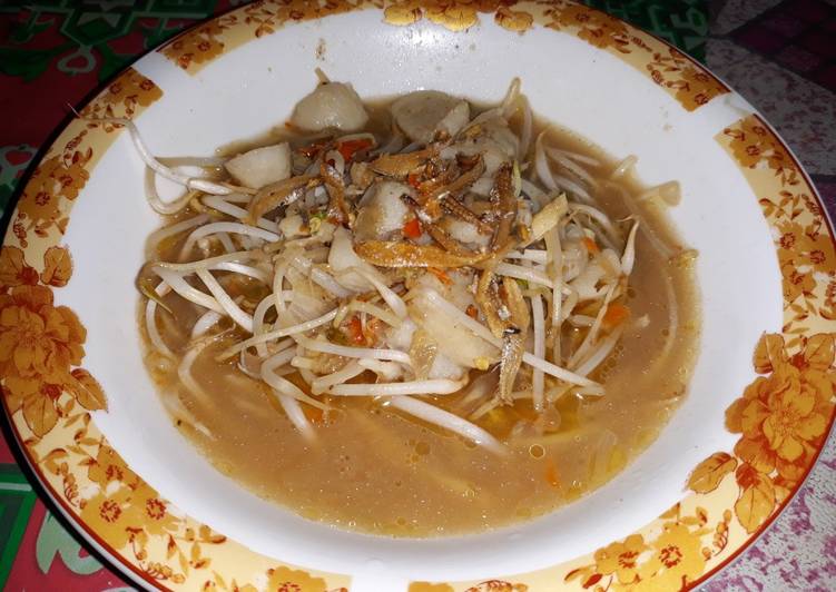 resep masakan Tauge bakso kuah belacan #BikinRamadanBerkesan