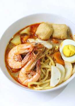 Mie kari udang special