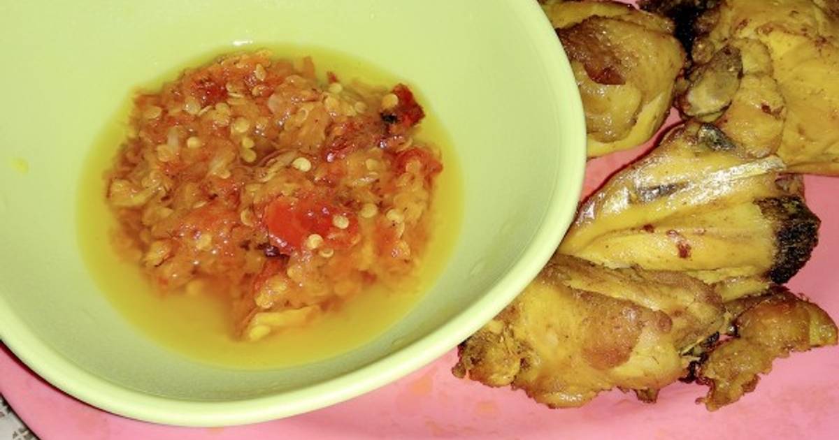 122 resep sambal ayam penyet enak dan sederhana - Cookpad