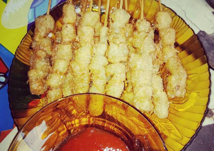 gambar untuk resep Cilok goreng mandi telur!!!