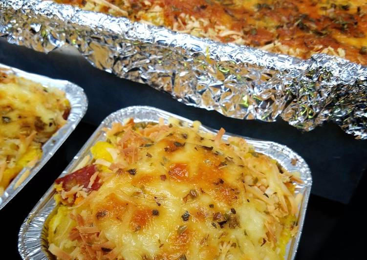 resep masakan Baked Mac n Cheese ?? - FLo