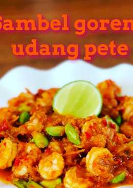 Sambal Goreng Udang Pete