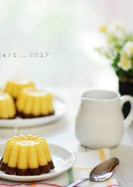 Puding Labu Kuning Coklat