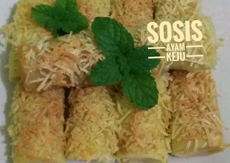 gambar untuk resep Sosis Ayam Keju #PR_Risoles dkk