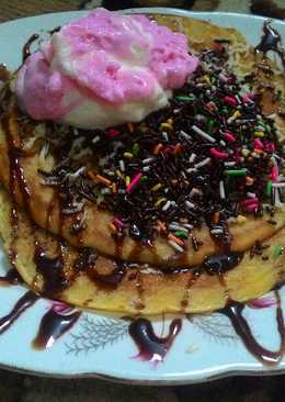 Pancake ice cream