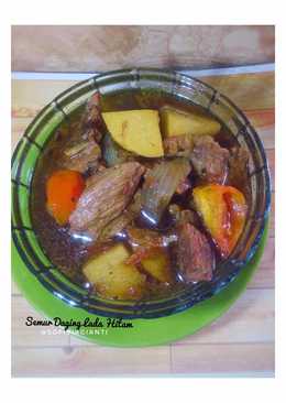 Semur daging lada hitam