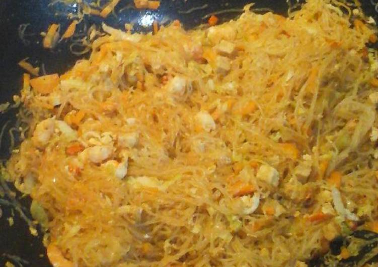 resep masakan Bihun Goreng Udang