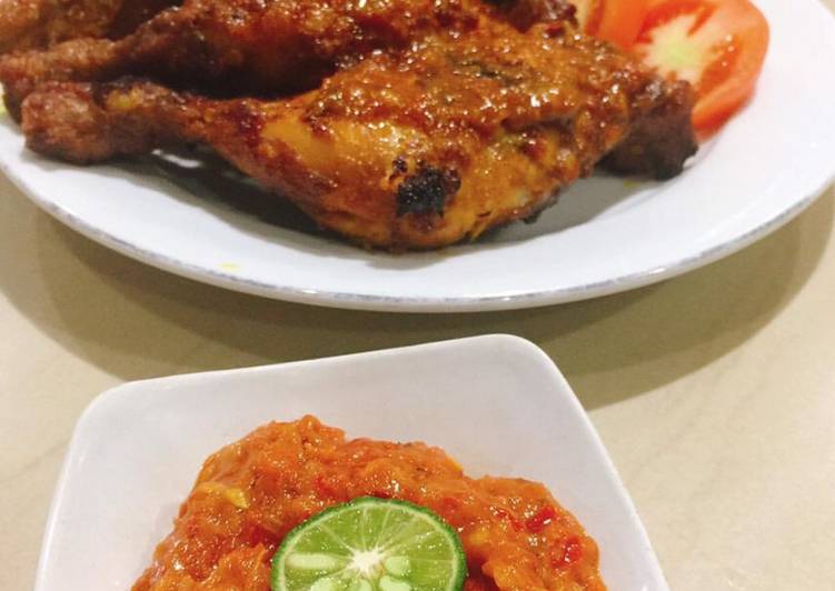  Resep  Ayam  Bakar  Bumbu  Rujak  oleh Velly s Kitchen Cookpad